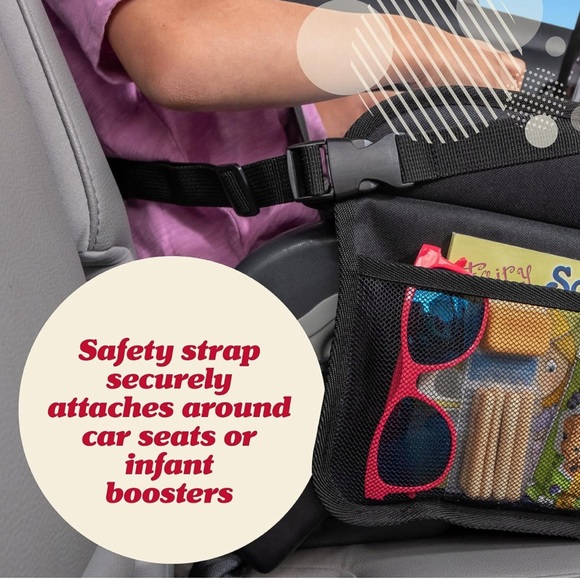 Kids Travel Tray/Organizer/Holder Black NWT - Picture 9 of 9